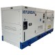 Generator De Curent Trifazat Cu Motor Diesel Hyundai Dhy50l