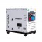 Generator De Curent Inverter Trifazat Cu Motor Diesel Hyundai Dhy9000sei-t, 6.5kw