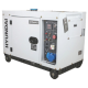 Generator De Curent Monofazat Cu Motor Diesel Hyundai Hy-dhy8600se, 6kw