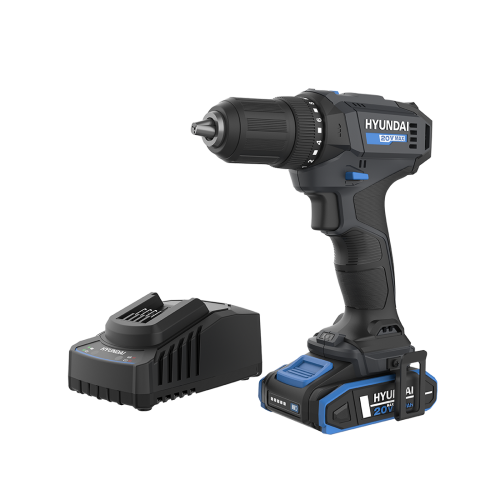 Masina De Gaurit Cu Acumulator 20v 2ah Hyundai Dd20s-40tt + Incarcator