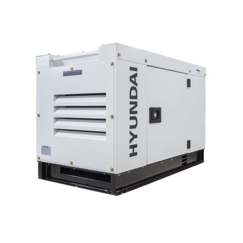Generator De Curent Trifazat Cu Motor Diesel Hyundai Dhy10000se-t, 7.6kw Generator De Curent Trifazat Cu Motor Diesel Hyundai Dhy10000se-t, 7.6kw