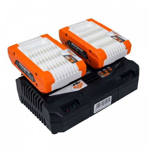 Kit 2 acumulatori + incarcator dublu RURIS Alfa UP 4444e 20 V