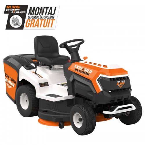 Tractor de Tuns Gazon RURIS RX Explorer 1500 M 15 CP Tractor de Tuns Gazon RURIS RX Explorer 1500 M 15 CP