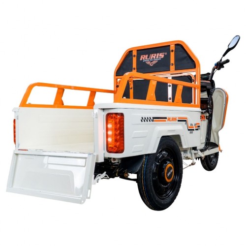 Triciclu Electric Cargo RURIS Pilot 3110A – Motor 2000W, Baterie 72V 32Ah, Autonomie 80 km, Sarcina 300 kg, Max. 25 km/h, ALB Triciclu Electric Cargo RURIS Pilot 3110A – Motor 2000W, Baterie 72V 32Ah, Autonomie 80 km, Sarcina 300 kg, Max. 25 km/h, ALB