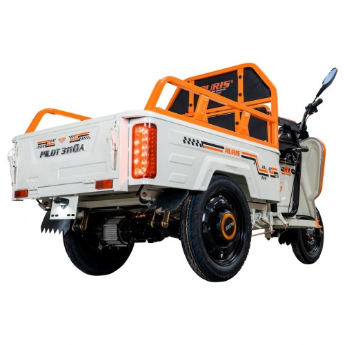 Triciclu Electric Cargo RURIS Pilot 3110A – Motor 2000W, Baterie 72V 32Ah, Autonomie 80 km, Sarcina 300 kg, Max. 25 km/h, ALB Triciclu Electric Cargo RURIS Pilot 3110A – Motor 2000W, Baterie 72V 32Ah, Autonomie 80 km, Sarcina 300 kg, Max. 25 km/h, ALB
