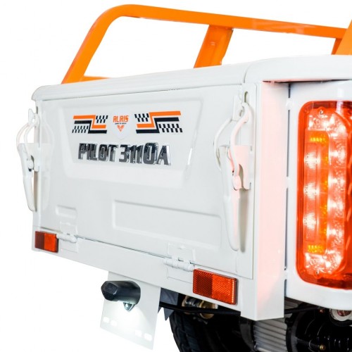 Triciclu Electric Cargo RURIS Pilot 3110A – Motor 2000W, Baterie 72V 32Ah, Autonomie 80 km, Sarcina 300 kg, Max. 25 km/h, ALB Triciclu Electric Cargo RURIS Pilot 3110A – Motor 2000W, Baterie 72V 32Ah, Autonomie 80 km, Sarcina 300 kg, Max. 25 km/h, ALB