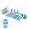 Set Accesorii NR.4, 28 Piese, compatibil mese: Pro, Plus, Eco, Basic