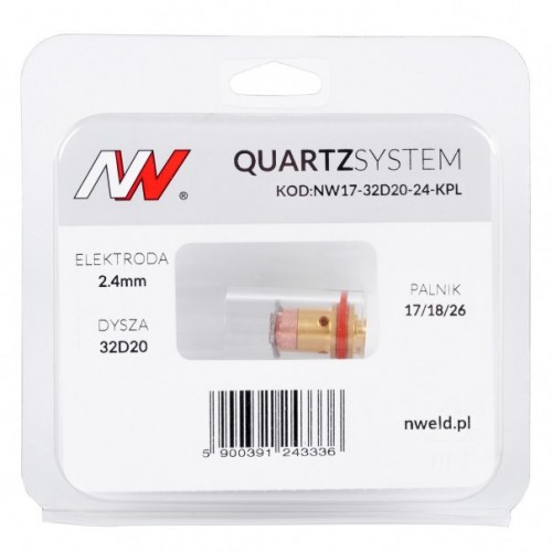 QUARTZSYSTEM - lentila de gaz S 17/18/26 QUARTZSYSTEM - lentila de gaz S 17/18/26