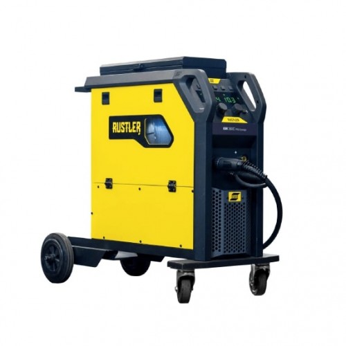 ESAB Rustler EM 350C PRO Invertor MIG + Exeor Mig, Curent sudare: 350 A Alimentare: 400 V - aparat de sudura MIG MAG/MMA