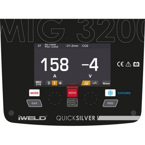 IWELD MIG 3200 Double Pulse, 300A, 380V, accesorii incluse - aparat de sudura MIG MAG/MMA/LIFT TIG
