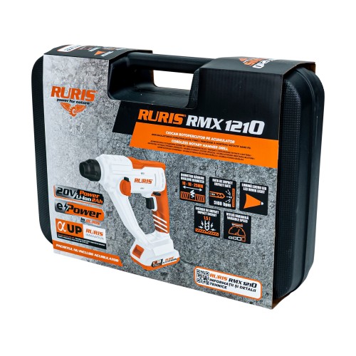 Ciocan Rotopercutor pe Acumulator Ruris rmx1210