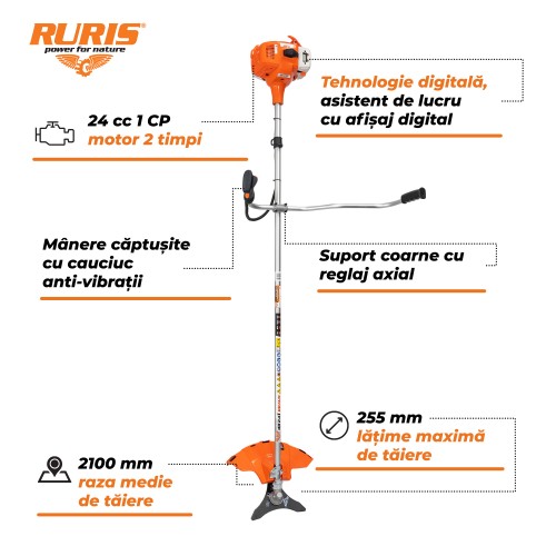 Motocoasa RURIS RR 241 Bravo 1 CP Motocoasa RURIS RR 241 Bravo 1 CP