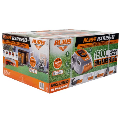 robot de tuns gazon ruris rxr1550 robot de tuns gazon ruris rxr1550
