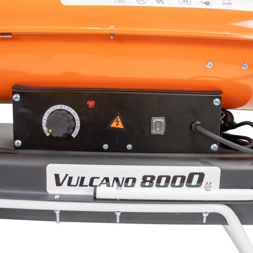 Tun de aer cald cu ardere indirecta Ruris Vulcano 8000