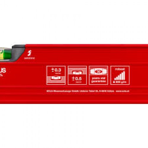 Red3 - Nivela Sola Alu Profil Tubular 80cm 890g/m 3bule 0.30mm/m * 01215101